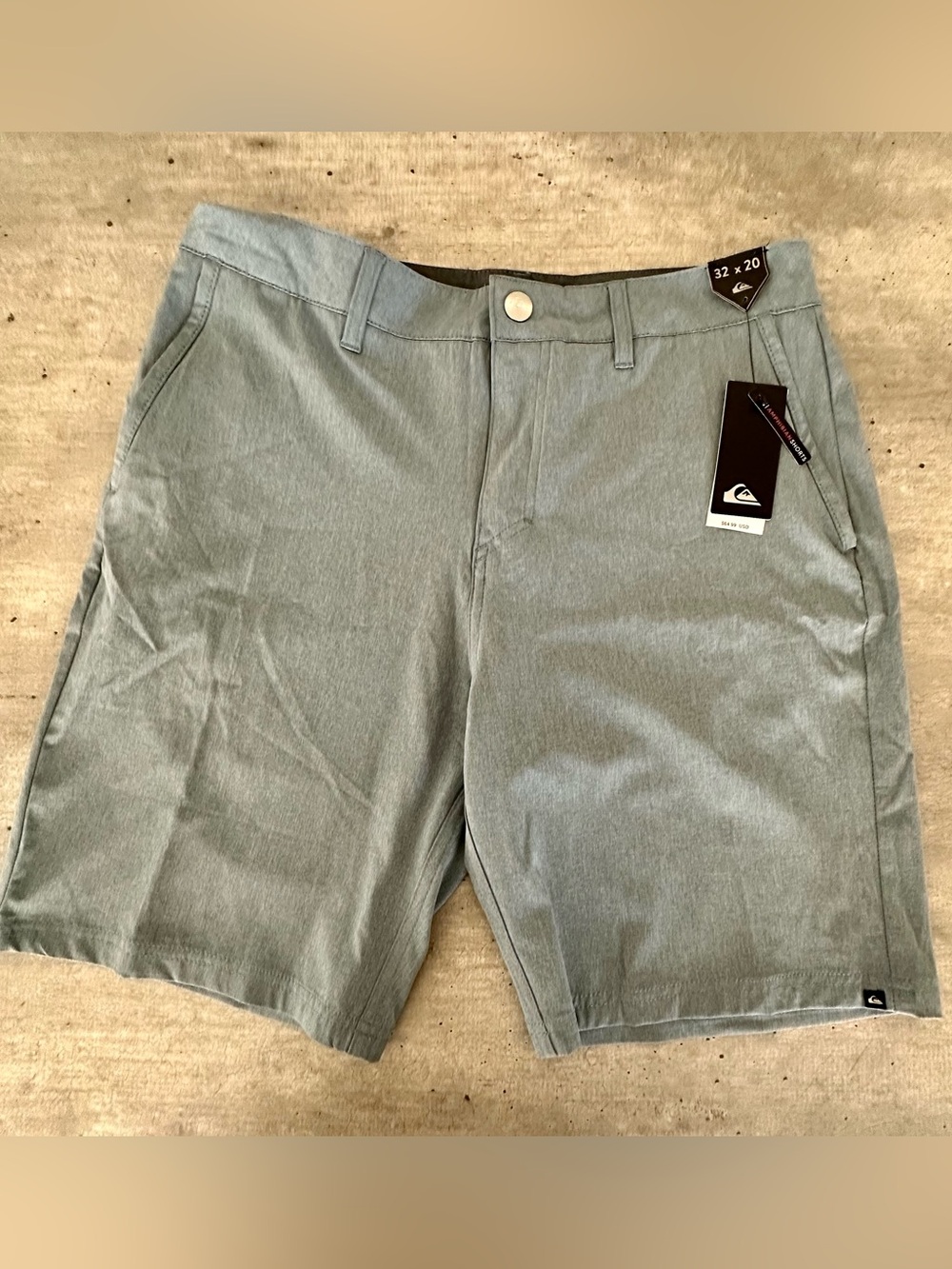 Quiksilver Men's Slate Blue Casual Walkshorts